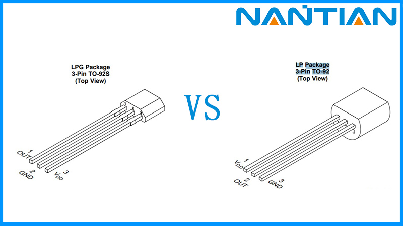 TO-92S vs TO-92 Package TO-92S vs TO-92 Package